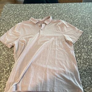 lululemon athletica Soft Pink Polo Shirt